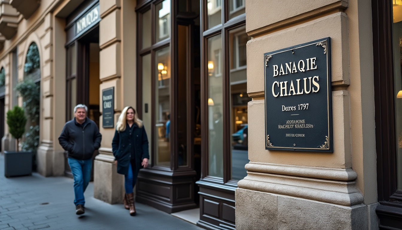 Illustration: Comment la banque Chalus s’est imposée à Clermont-Ferrand depuis 1797