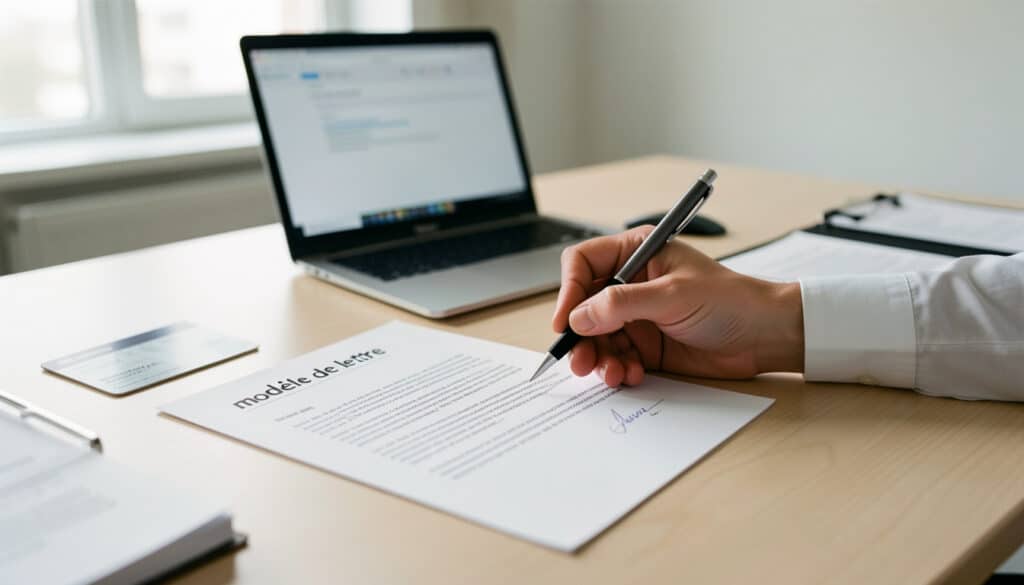 Modèle de lettre pour la mutuelle obligatoire