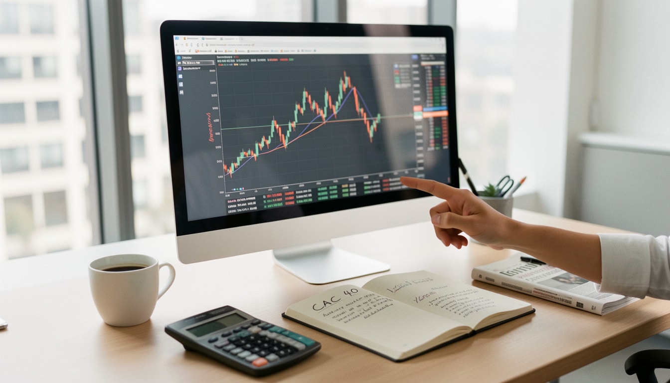 Que signifie le CAC 40 et comment fonctionne cet indice